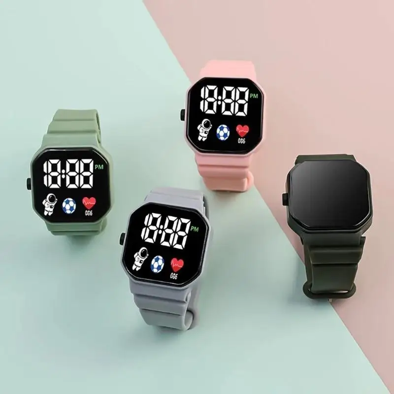 B03F Upgraded LED Watch Battery Powered Electronic Watch Fashion Men & Women Watch