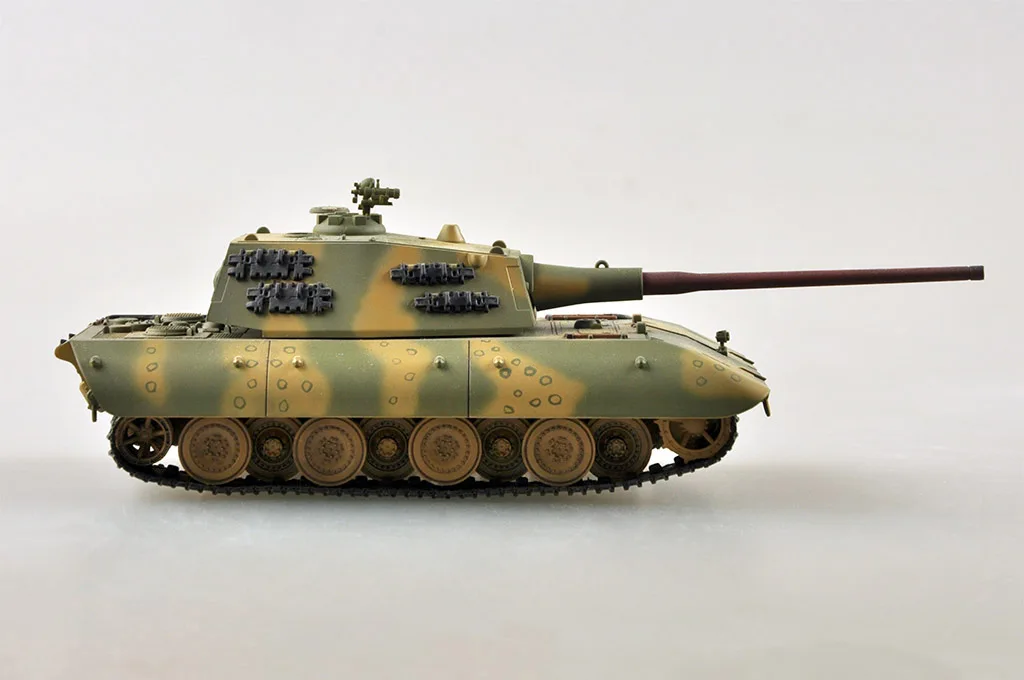 Easymodel 35119 1/72 Scale German E-100 E100 Heavy Tank Assembled Finished Military Model Static Plastic Toy Collection or Gift