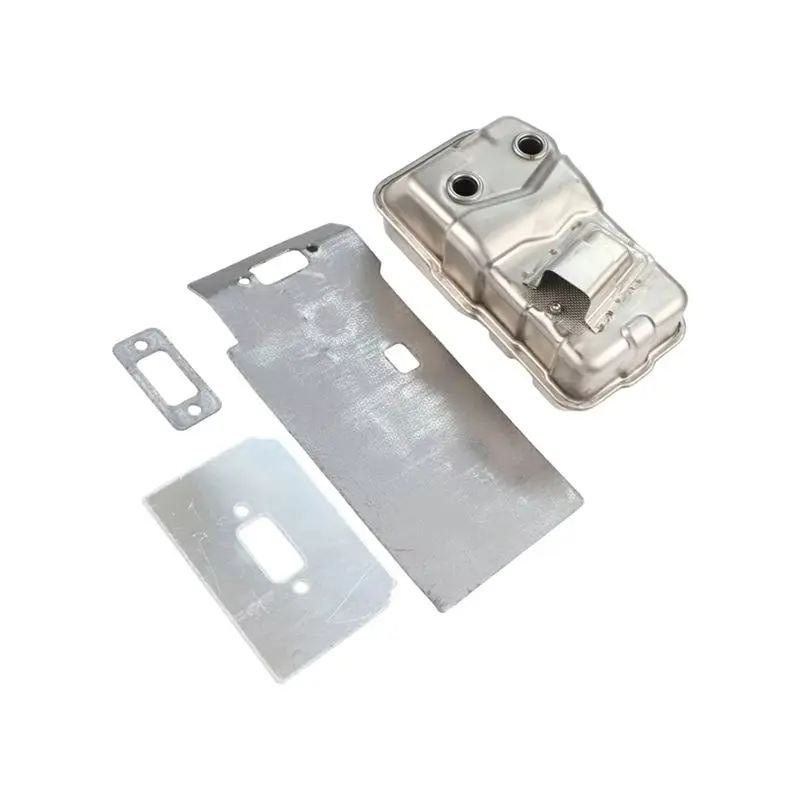 DT39 PB8010 Muffler P100006321 Replacement for Echo PB-8010 PB-9010 Backpack Blowers, Steel Muffler Set