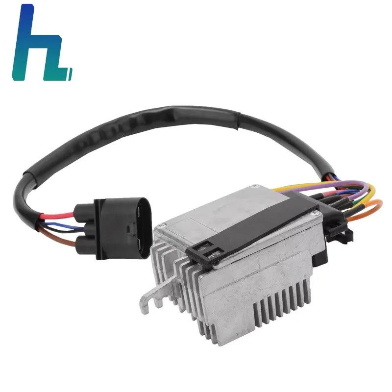 โมดูลควบคุมพัดลมระบายความร้อนหม้อน้ำ 4F0959501C สำหรับรถยนต์ AUDI A6 C6 QUATTRO ปี 05-09 4F0959501G