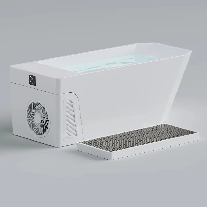 Factory Application Control All-in-One Cold Plug Acrylic Ice Bath Pool Cold Plug Pool with Cooler Filter Insulation Cover