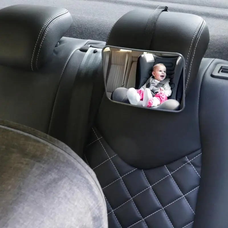 Car Mirror For Baby Shatterproof Backseat Mirror Car Baby Mirror Acrylic Safety Car Seat Mirror Car Interior Rearview Baby