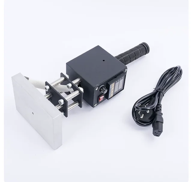 Handheld Copper Mold Hot Stamping Machine for Embossing Wood Leather Plastic Cake Embossing Machine for Logo and Label Imprint