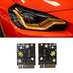 Amber Lightsource Daylight LED Boards For 2022-2024 BMW G87 M2 G42 218i 220d 220i 230i M240i M240ix Adaptive LED Headlight DRL