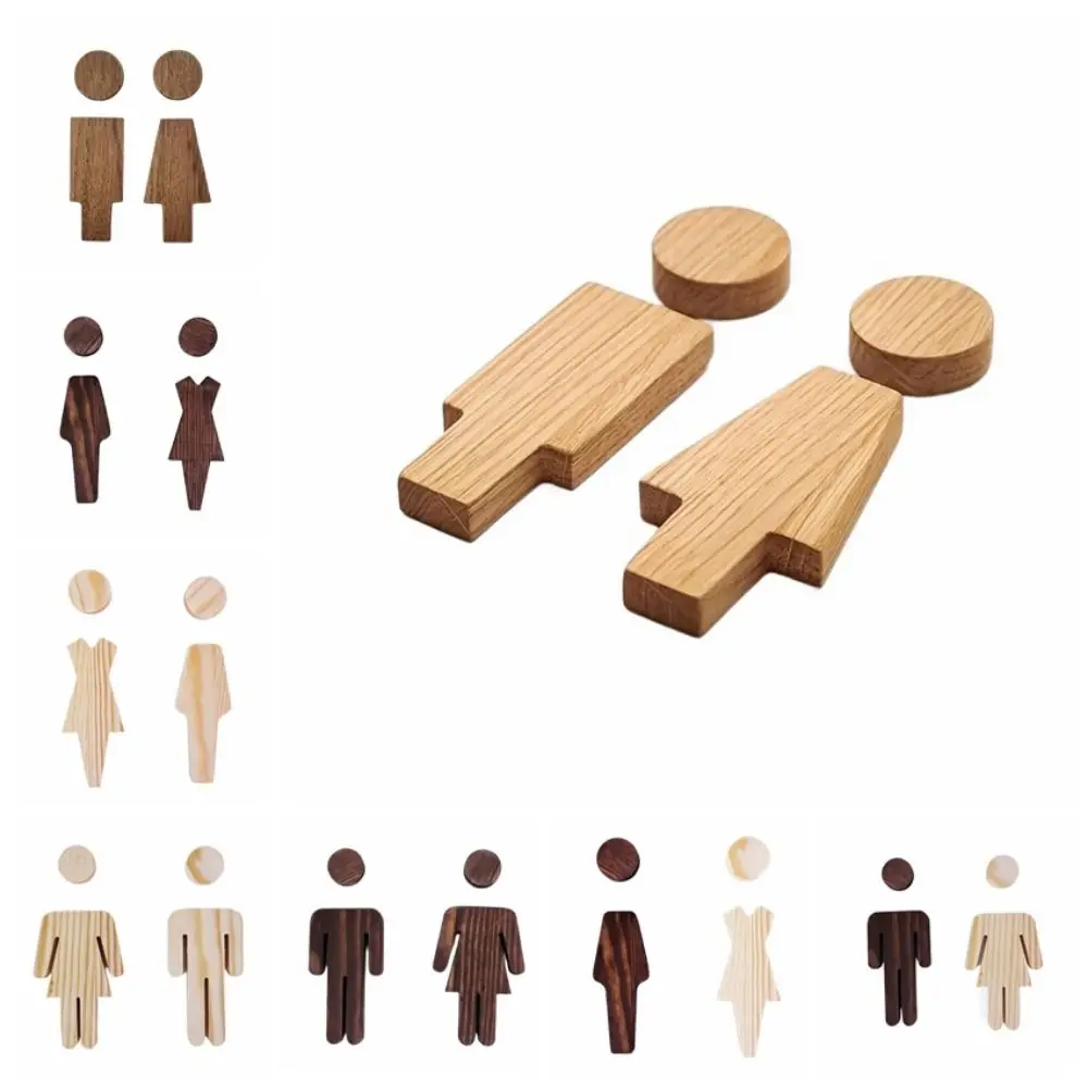 2Pcs/Se Solid Wood … - image
