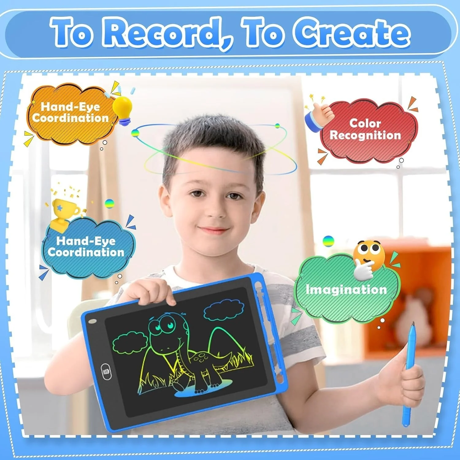 8.5 Inch Colorful LCD Writing Tablet for Kids