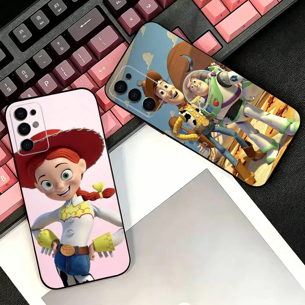 Hot Anime T-Toys Storys Soft Black Phone Case for Samsung  S26,25,24,21,22,21,20,10,9,8,7,6Ultra,Plus,Fe, Lite