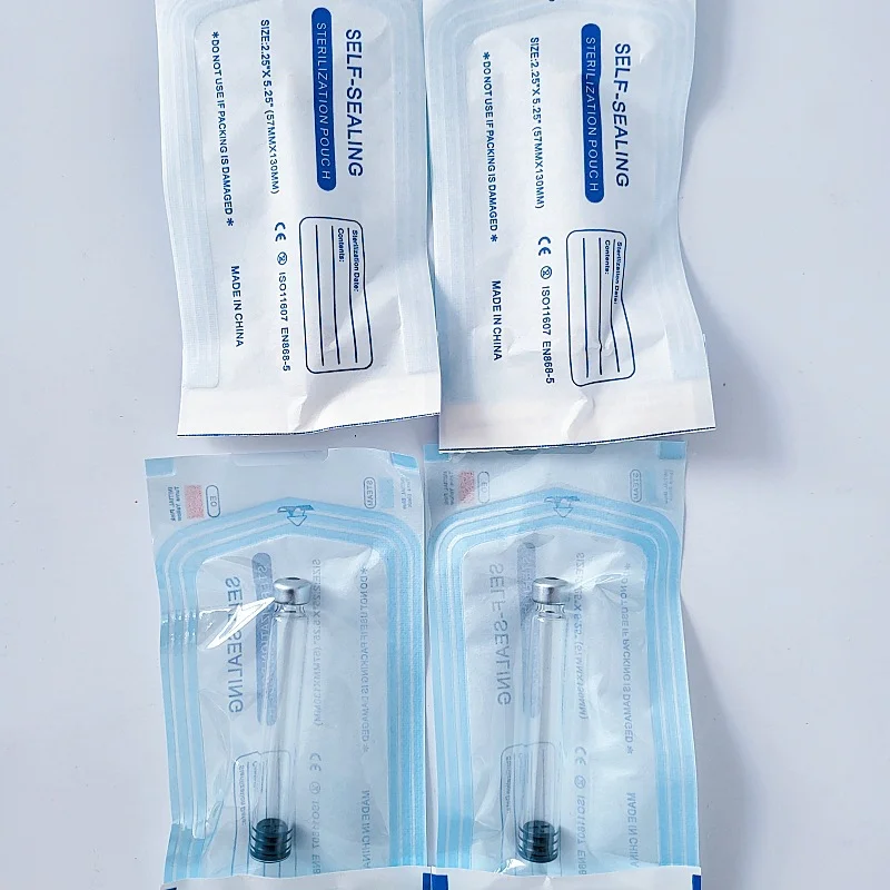 AiQUE 10-50 Stück Insulin 3ml Sterilisierte Einzelverpackung Kassetten-Insulin Glasflasche Lipgloss-Tuben Medizinisch Ästhetisch – Detail 4