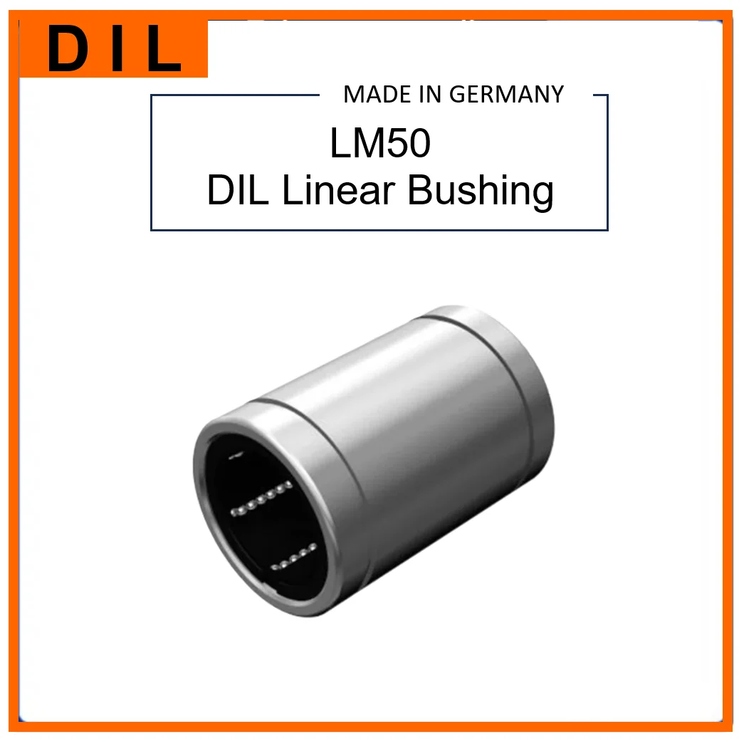 Original New DIL linear bushing LM50 LM50UU LM50-AJ LM50AJ LM50-AJUU LM50-OP LM50OP LM30-OPUU to replace THK IKO FAG INA bearing