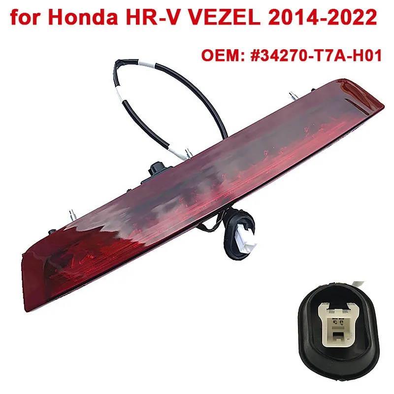 Car Rear Additional Brake Light High Position Rear Brake Light for Honda HR-V VEZEL 2014-2022 34270T7AH0