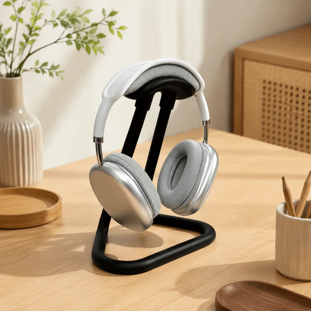 3D Printing Headphone Storage Holder Minimalism Universal Gaming Headset Rack Solid Color Multifunctional