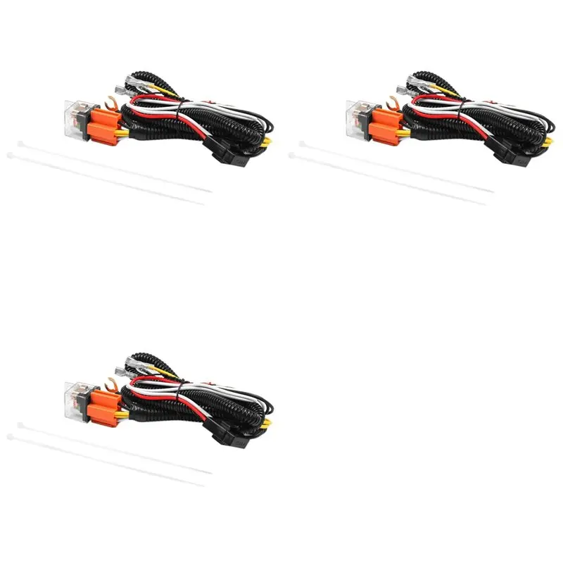 

Leading-Edge-3X 12V Horn Relay Wiring Harness Kit Grille Mount Blast Tone Horns Wiring Harness Plug