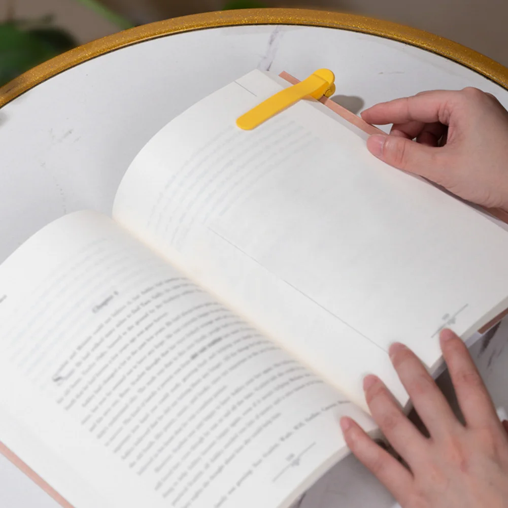 3/6 шт., силиконовые зажимы для книг