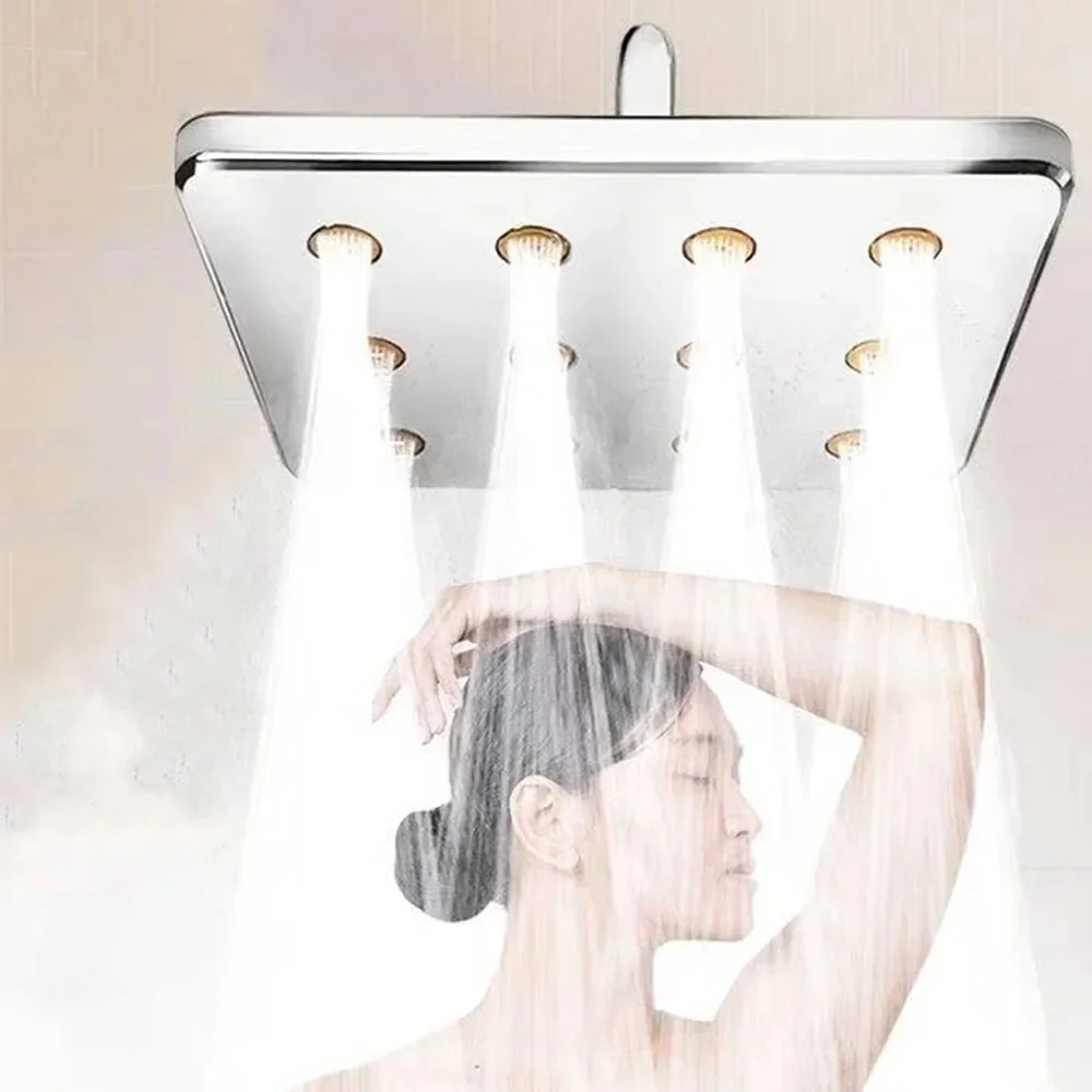

Shower Top Spray Large Water High-pressure Nozzle Pressurized Bath Bathroom Shower Head Small Waist Shower Set Universal Type
