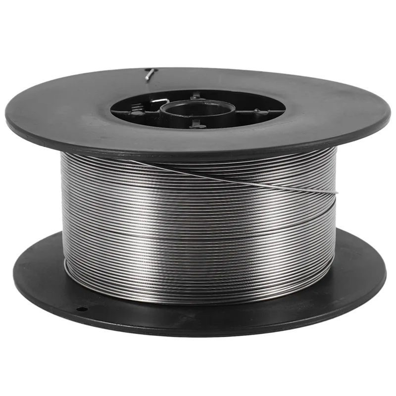 

AB34-E71T-1C 500G Stainless Steel Gasless Mig Welding Wires 1.0Mm Dia Solid Cored Welding Accessories For Chemical Equipment