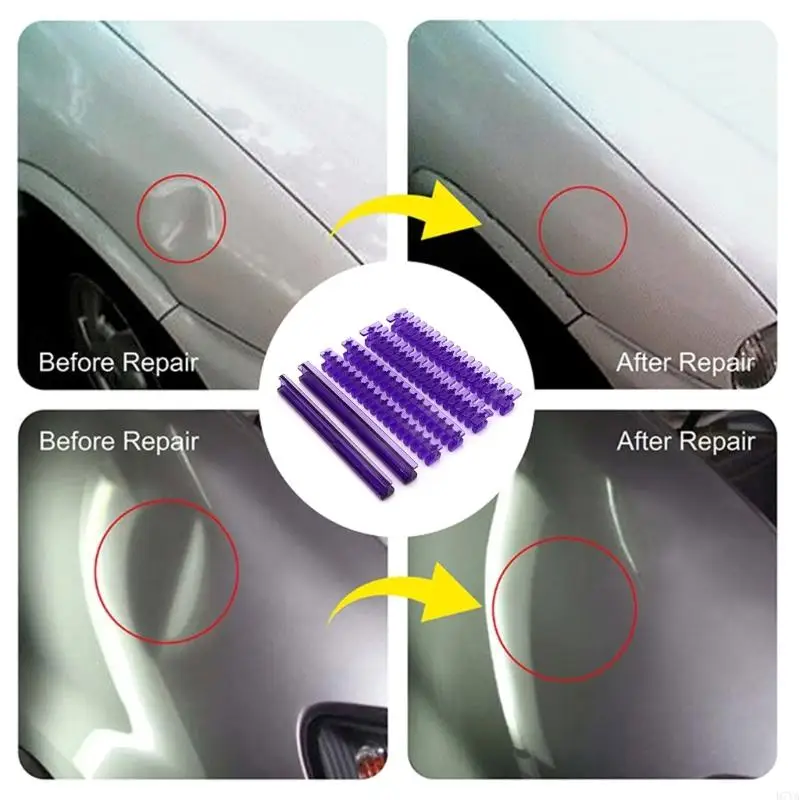 

6Pcs Professional Auto Dents Repair With Adhesive Puller Suitable For Seamless Body Bump Removal Professional Repair D7YA