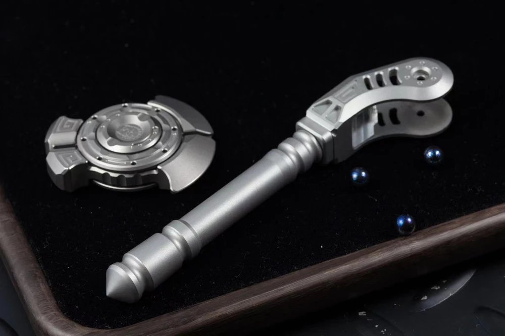 KTS Pangu Sun God Spinner EDC Fidget jouet décompression doigt haut Zirconium adultes cadeau jouets d'anxiété