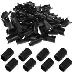 32 Pairs Clips for Wire Shelving Wire Shelving Lock Clips Plastic Shelving Sleeves Shelving Sleeves Replacement Shelf Lock Clips