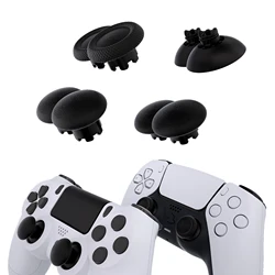 eXtremeRate Universal Swappable Thumbsticks for ps5/EDGE/ ps4, Custom Replacement Interchangeable Analog Stick Joystick - Black