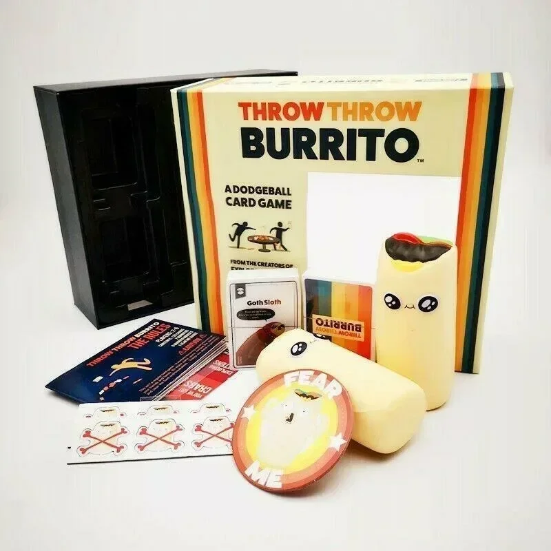 EXPLODING KITTENS Throw Throw Burrito A Dodgeball Card Game