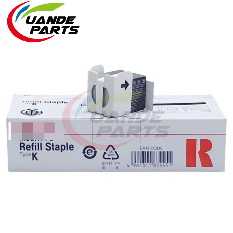 Original K Type Staple compatible for Ricoh 7500 8000 7001 8001 9001 9002 K Nail Staple Cartridge Binding Machine