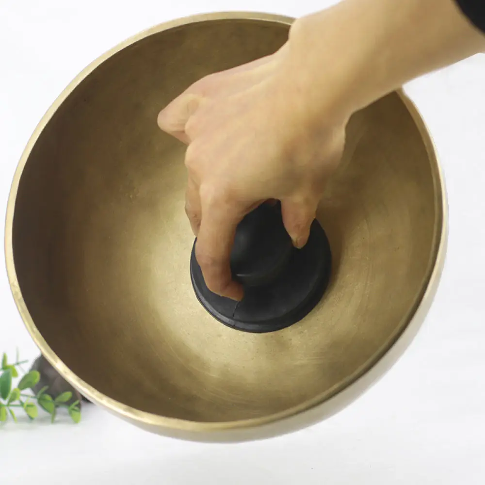 Sound Meditation Bowl Accessory Rubber Suction Lifter Professional Instrument Tool Stable Handle For Healing Bowl Transport
