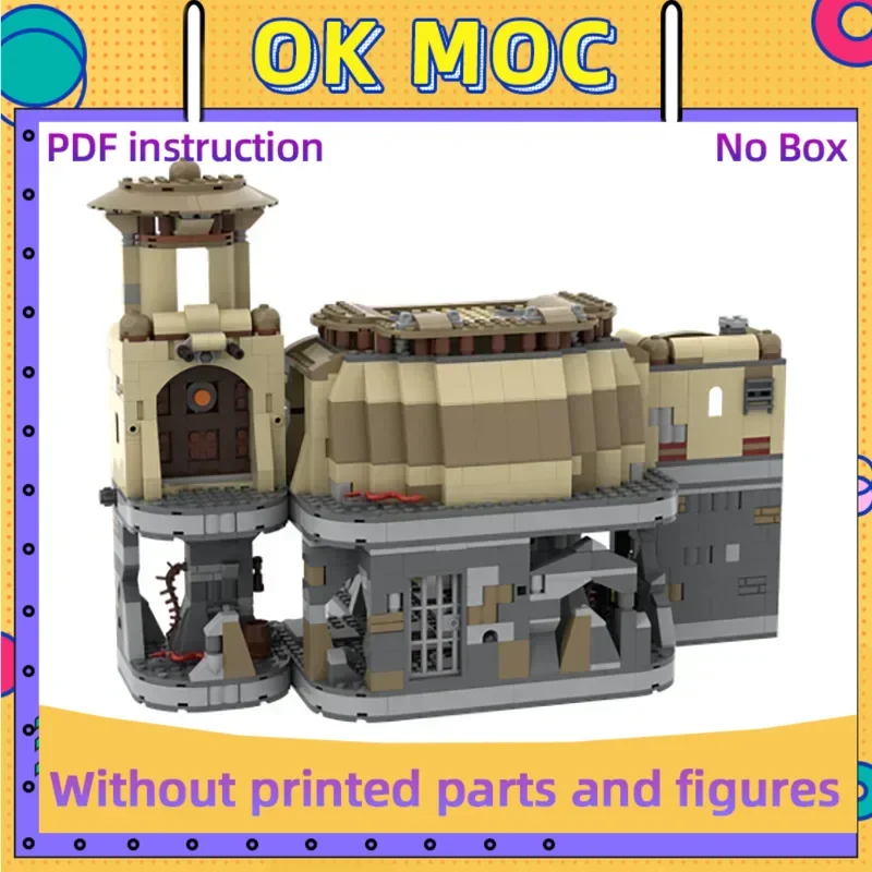 

Star Movie Moc Building Blocks Famous Movie Scenes Hunter Throne Room Model Technology Bricks DIY Assembly Toys For Kid Children