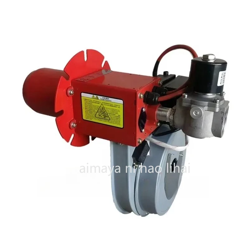 58kw Single Stage Fire  Industrial Natural Gas Burner LPG Gas Burner for Powder Coating Oven