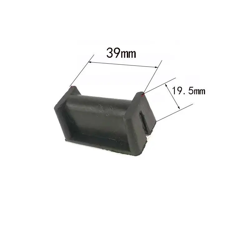 Wind cooled diesel engine micro tiller road cutting machine accessories 173178 186 192 fuel tank pad shock absorber rubber pad