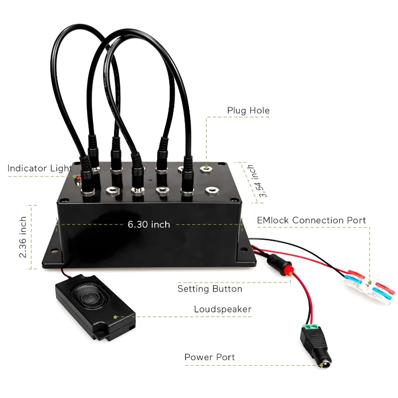 Real Life Escape Room Props Puzzles Game Plug Wire Box Insert Wires Into Correct Hole to Unlock Mechanism Adventurer Game System