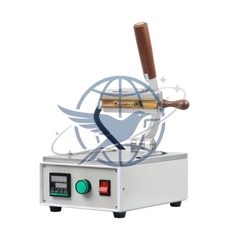 version movable type copper mold handmade leather goods hot pressing hot stamping machine numeric letter bronzing machine