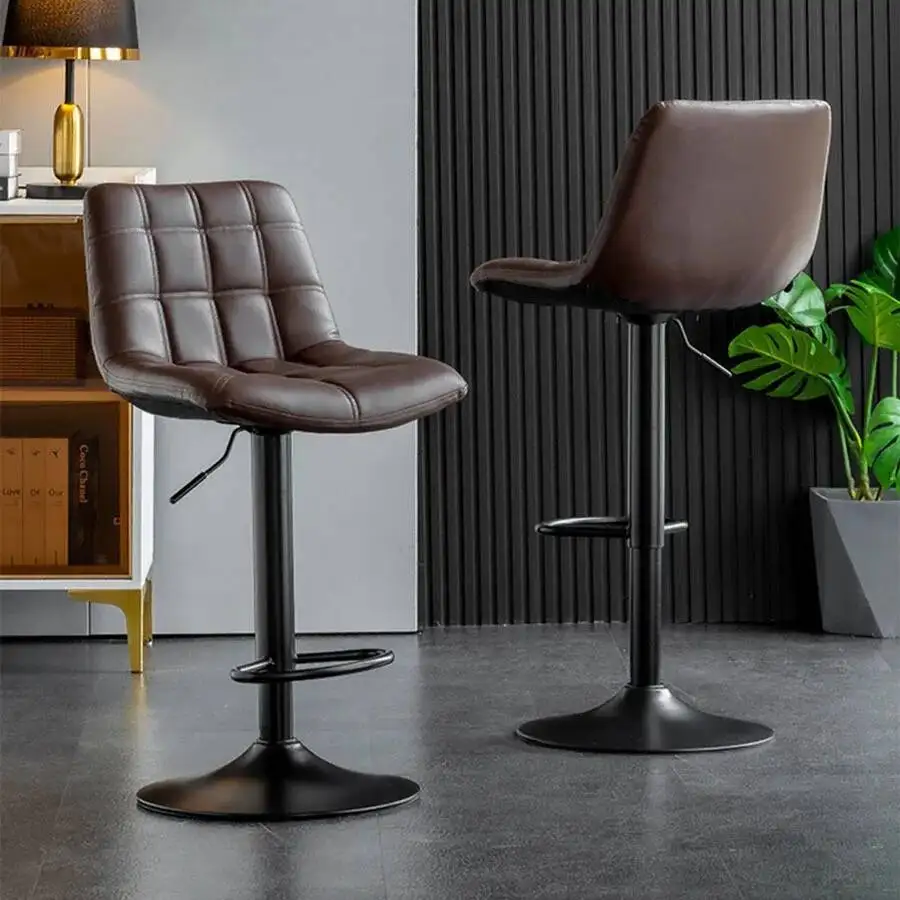 

Barber Bar Chair Kid Blue Footrest Orange Cheap Party Dinning Room Simple Recliner Chair Garden Sgabello Breakfast Furniture