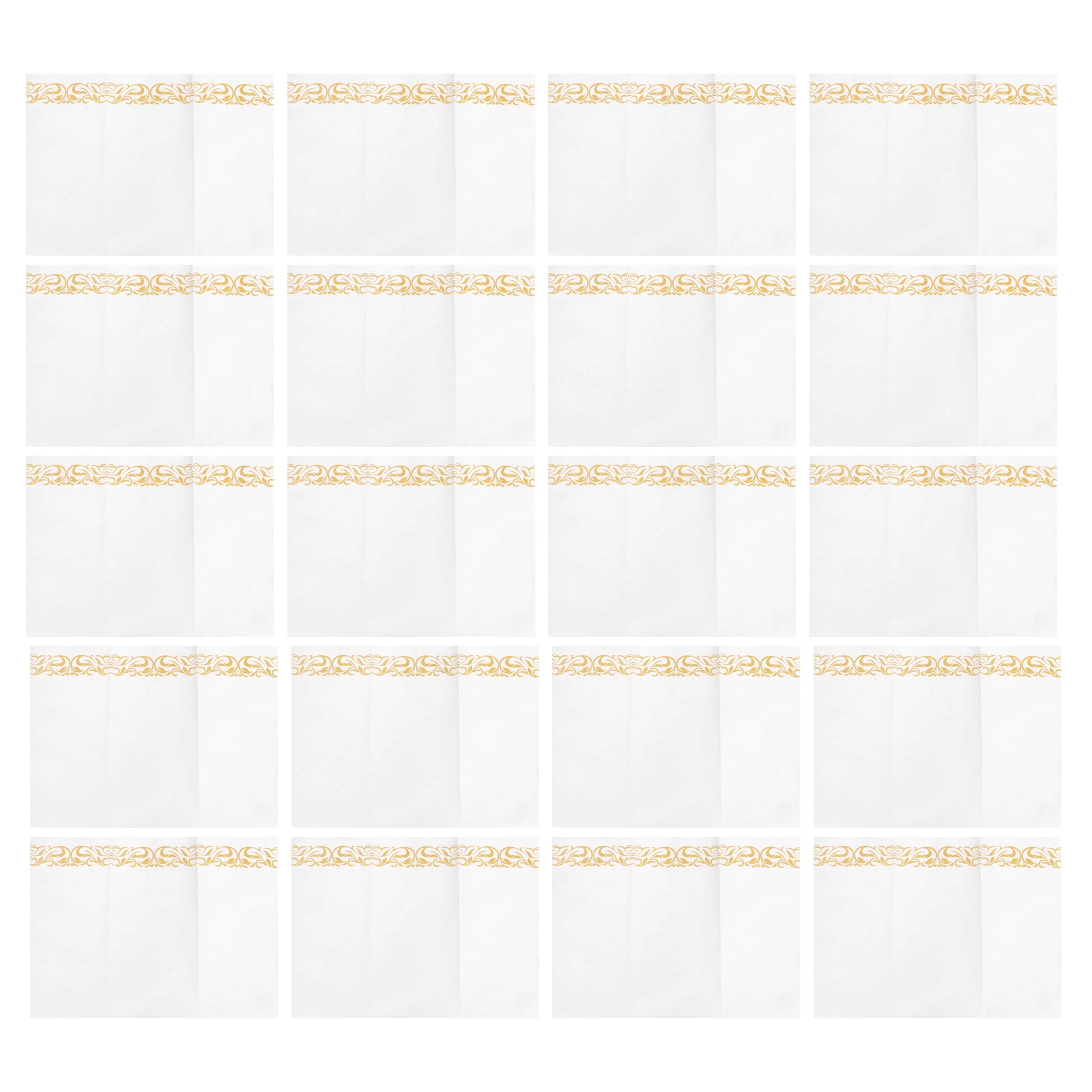 

25pcs Dust Free Paper Napkins 43x30cm Thick Absorbent Disposable Hotel Party Table Decor Birthday Kids Use