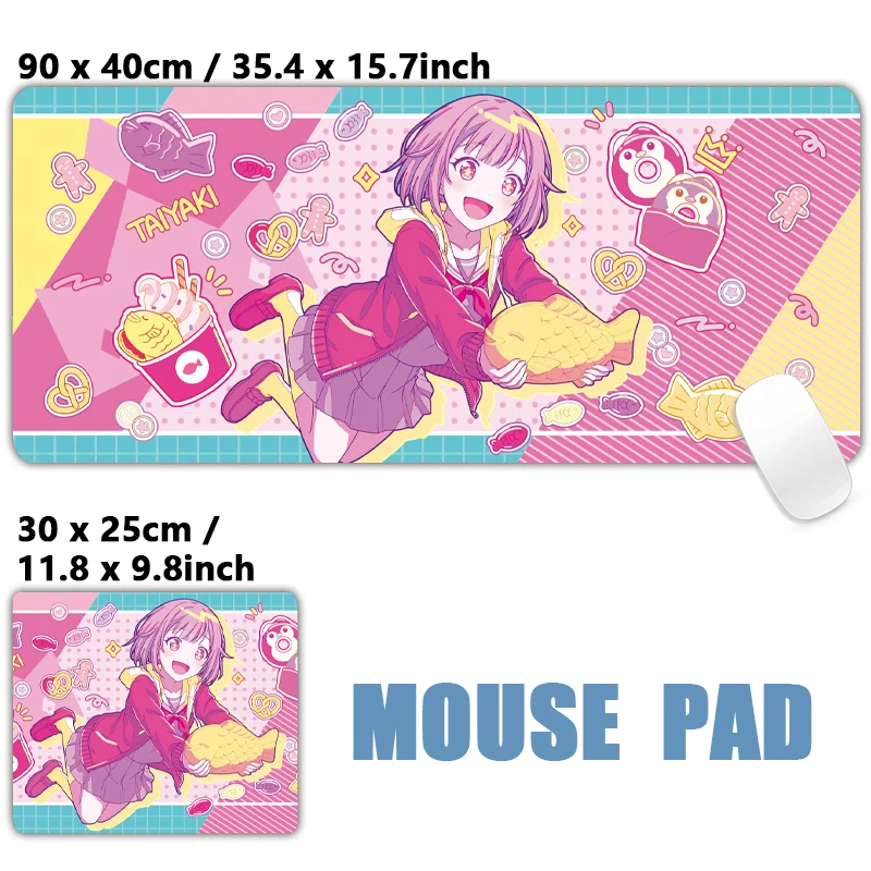 Wonderlands x Showtime Tenma Tsukasa Emu Nene Rui Mouse pad Table Mat Gaming XXL Anime Mousepad Keyboard Carpet Desktop Mat