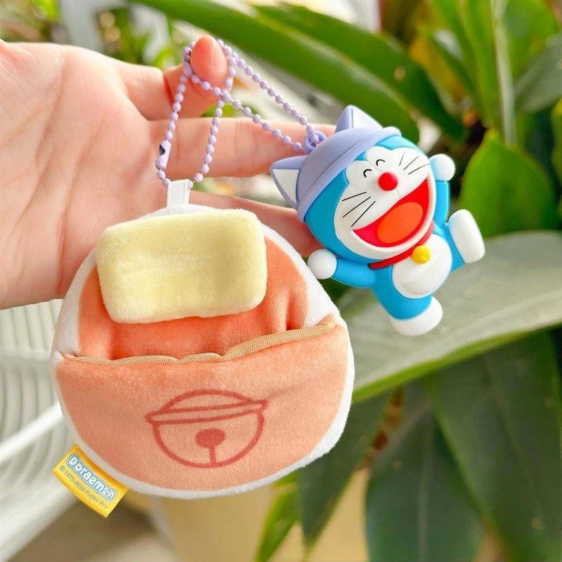 Doraemon Creative Pendant Bags Cute Keychains Accessories Backpacks Hanging Jewelry Key Charm Decorations Girls Gifts Toys