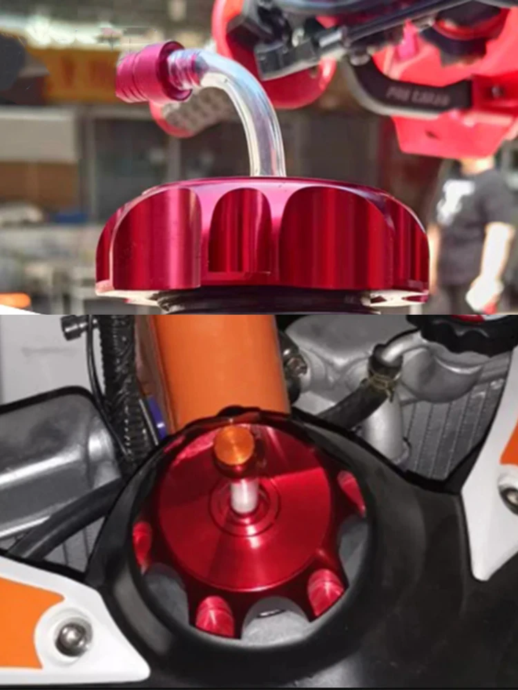 AliExpress NONE Motorcycle accessories 50mm CNC Aluminum Racing  Gas Fuel Tank Cap With Vent Cap For Honda Yamaha KTM Suzuki Dirt Bike ATV dirt