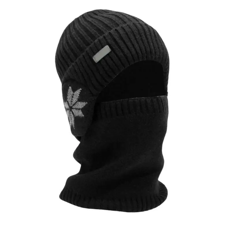 652F Unisex Balaclava for Outdoor Activity Hat with Neck Warmer Hat Pullover Unisex Hat Sports Skull Caps 2000s