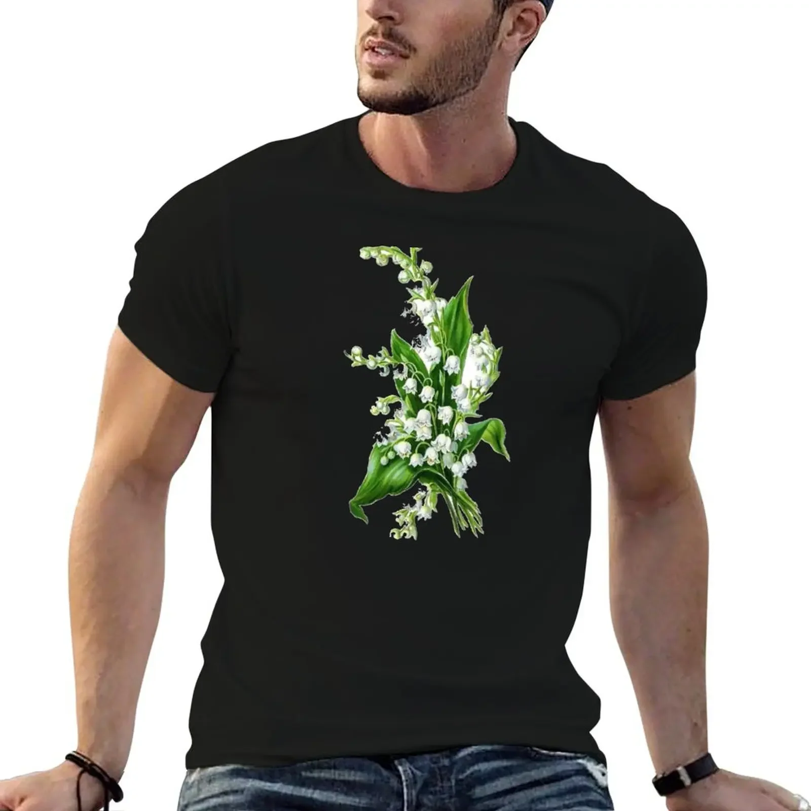 Bouquet of lily of the valley T-Shirt shirts graphic graphic t shirt vintage plain sweat men clothings