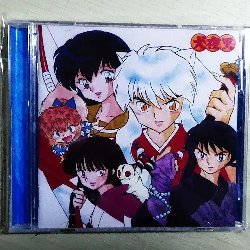 Anime Inuyasha Hitomi Shimatani Music CD BEST OF INUYASHA OP Album Music Record Cosplay Walkman Car Soundtracks Box Party Music