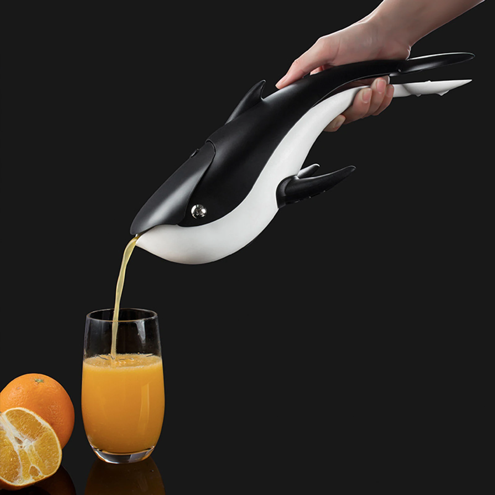 

Manual Juice Extractor Stainless Steel Juicer Orange Press Hand Squeezer Extruder Home Fruit Lemon Press Machine Whale Shaped