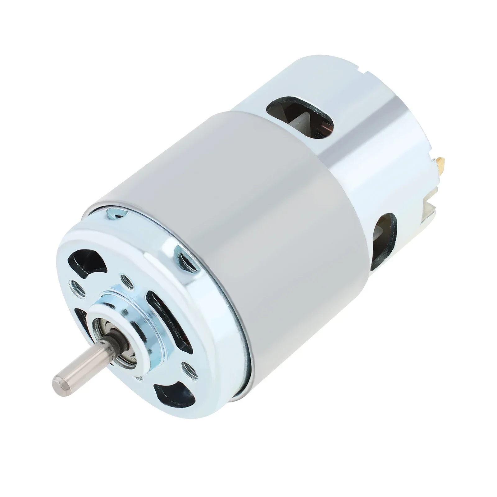 895 DC Motor 12V 3000-6000RPM High-speed Large Torque Motor for DIY Model Car / Drill / Micro Machine with Double Ball Bearing