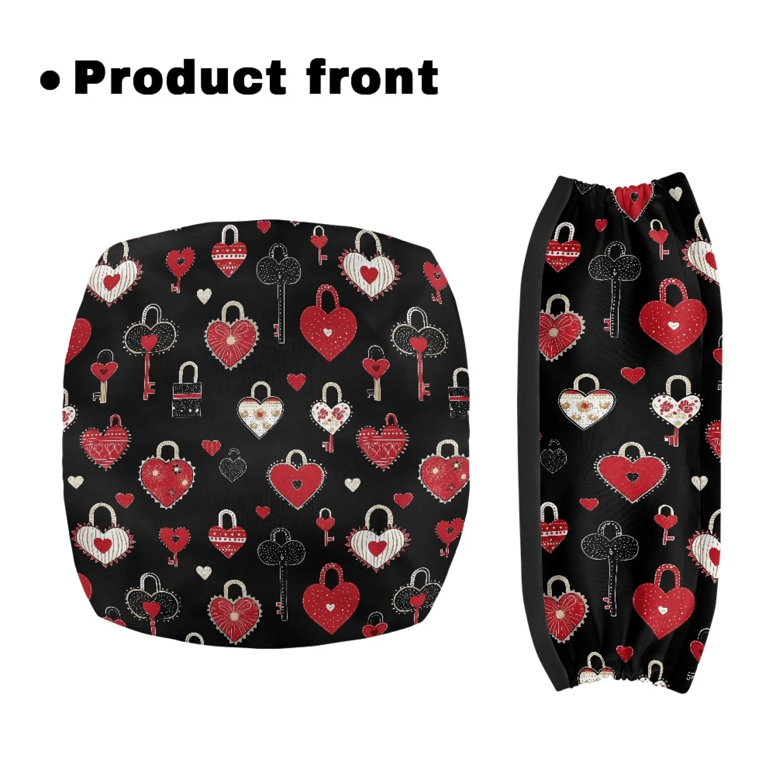 Coloranimal Adjustable Stretchable Material 2PCS Rollator Seat Back Rest Covers for Parents for Outdoors Compassion