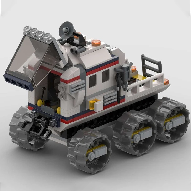 

252 шт. MOC Exploration and Recon Rover, строительные блоки, рождественский подарок для энтузиастов, забавные и образовательные DIY, идеально подходят для детей