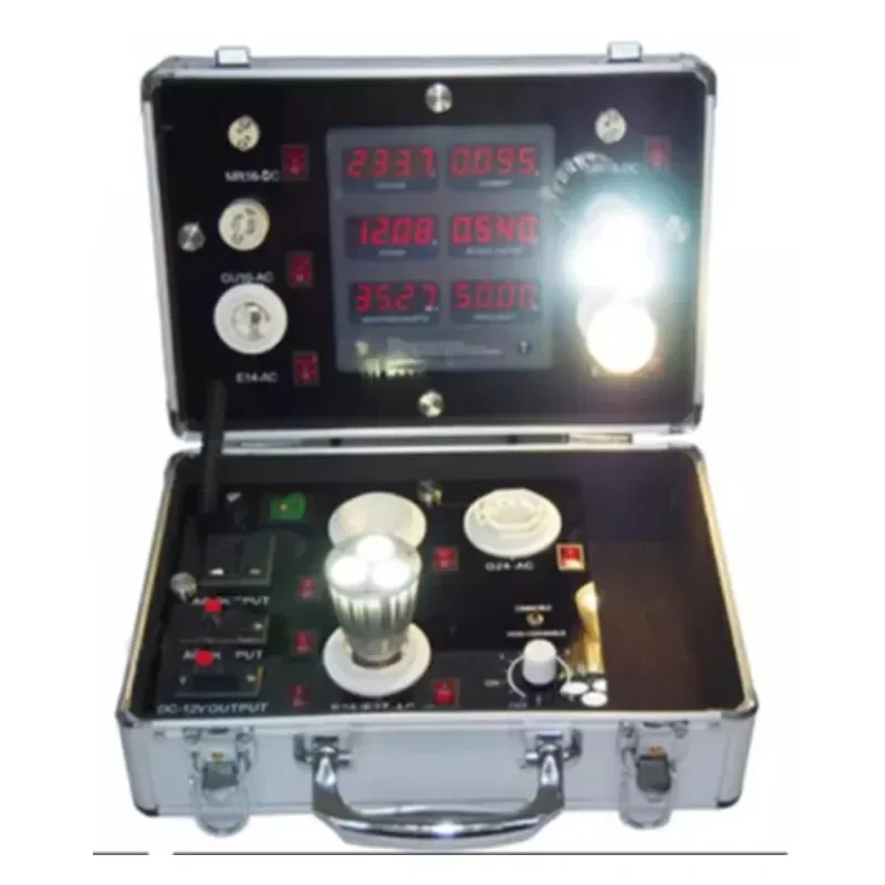 New 220VLED Energy-saving Lamp Display Box LED Energy-saving Lamp Display Box Comparison Light Box 3020-6P Lamp Detector