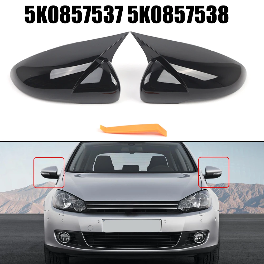 

2*Rearview Mirror Housing For GOLF MK6 HATCHBACK 2009-2013 For GOLF MK6 CONVERTIBLE 2009-2013 For TOURAN 2010-2014 5K0857537