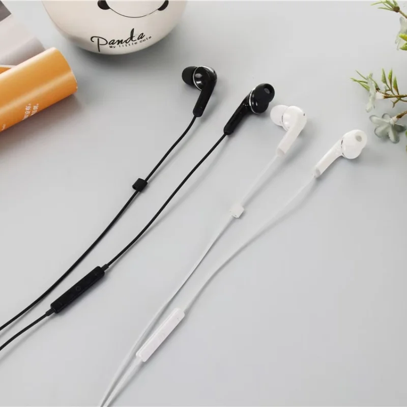 유형 C 헤드셋 스테레오 음악 이어 버드 유선 헤드폰 (삼성 Galaxy S23 S22 S21 Ultra S20 Note 10 for huawei phone 용 마이크 포함)
