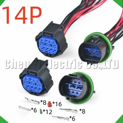 14 Pin Automotive Connectors Headlight Wire harness Plug For Hyundai Kia