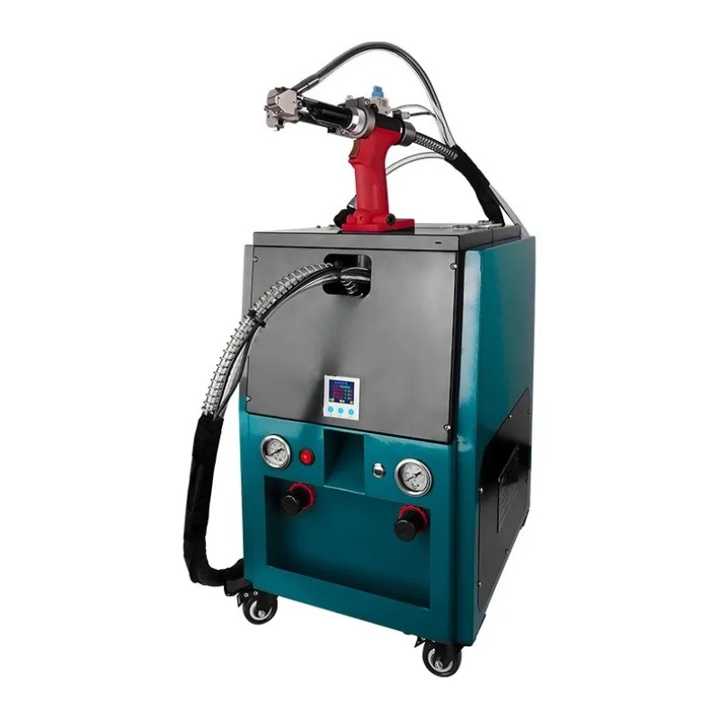 Automatic nail pulling machine Pneumatic rivets Handheld feeding core Automatic riveting number