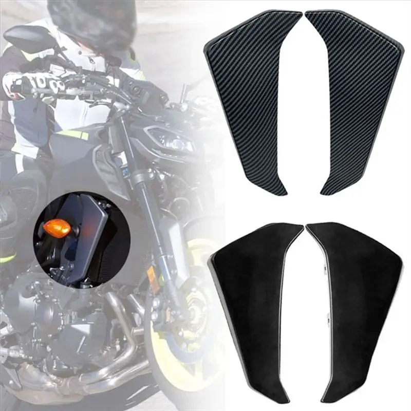 Reliable Black Motorcycle Radiator Side Panels Protector Cover Fairing For MT09 MT-09 MT 09 2017-2020 Replacement Accesso