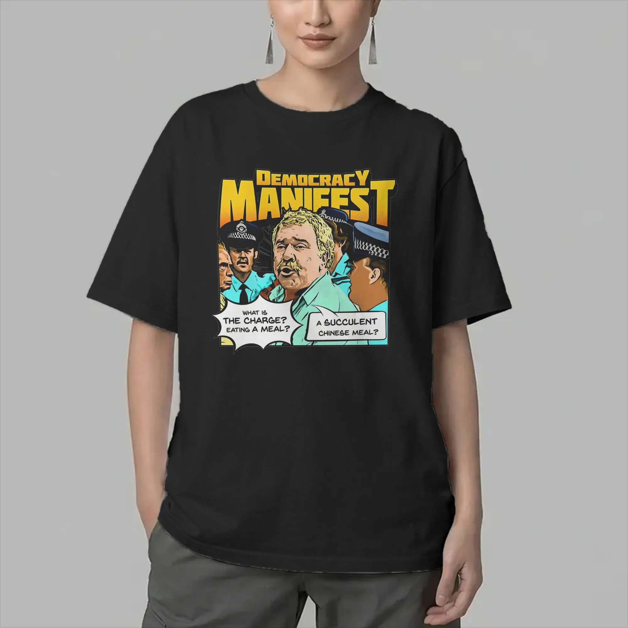 Funny Succulent Chinese Meal Meme T-Shirts for Men O Neck Pure Cotton T Shirt Funny Meme Short Sleeve Tees Clothing